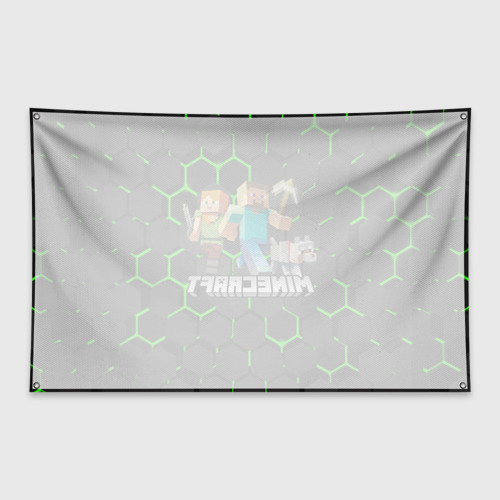 Флаг-баннер MINECRAFT / CREEPER - фото 2