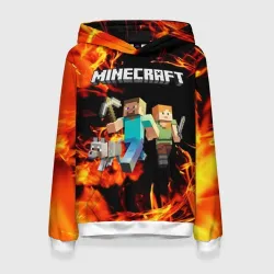 Женская толстовка 3D Minecraft Майнкрафт