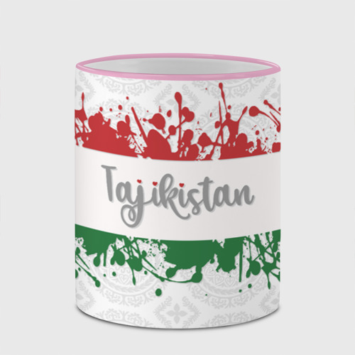 Кружка с полной запечаткой Таджикистан, цвет Кант розовый - фото 4