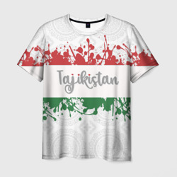 Таджикистан - цвета флага – Мужская футболка 3D с принтом купить со скидкой в -26%