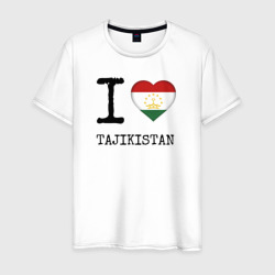 Я люблю Таджикистан – Мужская футболка хлопок с принтом купить со скидкой в -20%