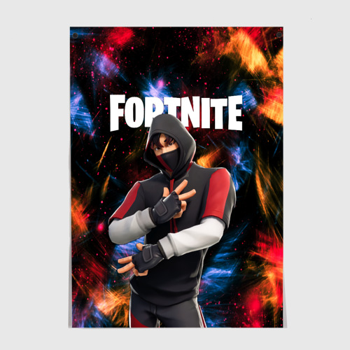 Постер Fortnite x IKONIK