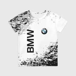 Детская футболка 3D BMW.