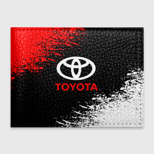 Обложка для студенческого билета Toyota, цвет синий