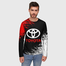 Мужской лонгслив 3D Toyota - фото 2