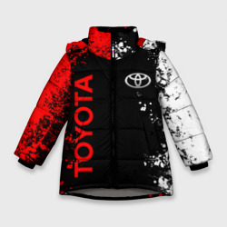 Зимняя куртка для девочек 3D Toyota