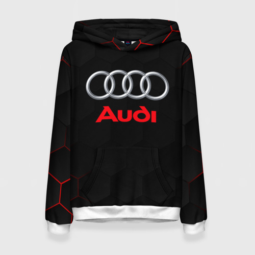 Женская толстовка 3D Audi Ауди, цвет 3D печать