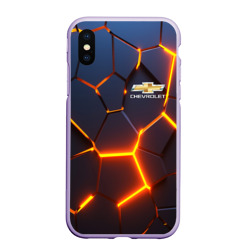 Чехол для iPhone XS Max матовый Chevrolet