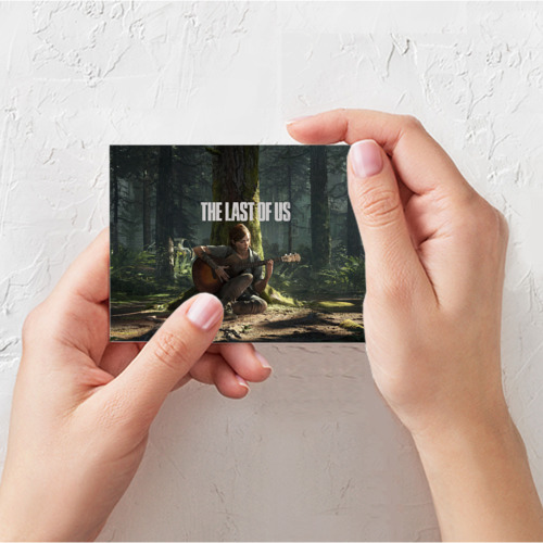 Поздравительная открытка The Last of Us 2, цвет белый - фото 3