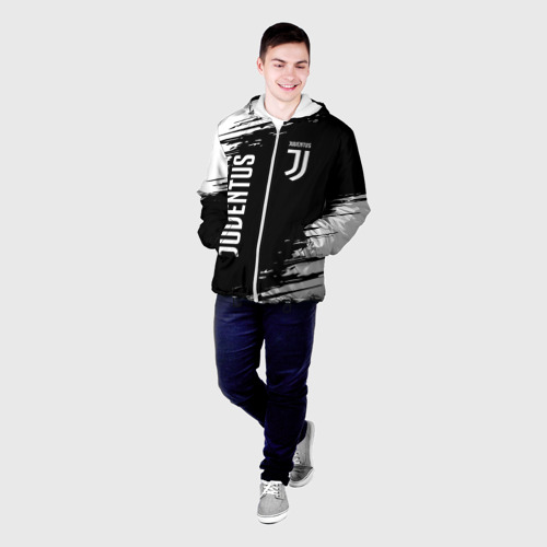 Мужская куртка 3D Juventus Ювентус, цвет 3D печать - фото 3