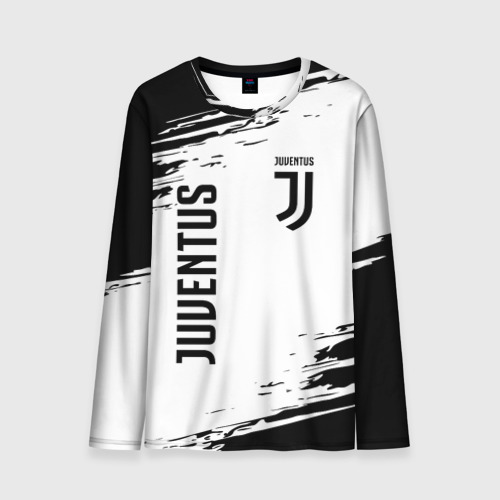 Мужской лонгслив 3D Juventus Ювентус, цвет 3D печать