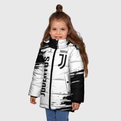 Зимняя куртка для девочек 3D Juventus Ювентус - фото 2