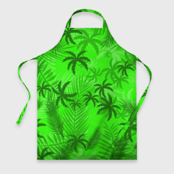 Фартук 3D Пальмы лето tropical