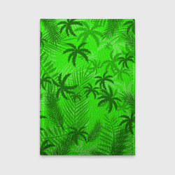 Обложка для автодокументов Пальмы лето tropical
