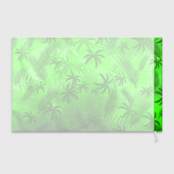 Флаг 3D Пальмы лето tropical - фото 2