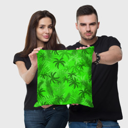 Подушка 3D Пальмы лето tropical - фото 2