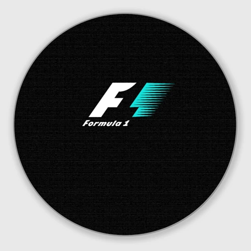 Круглый коврик для мышки Formula 1