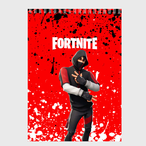 Скетчбук FORTNITE IKONIK., цвет белый