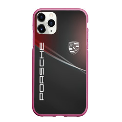 Чехол для iPhone 11 Pro Max матовый Porsche