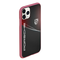 Чехол для iPhone 11 Pro Max матовый Porsche - фото 2