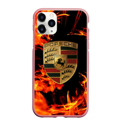 Чехол для iPhone 11 Pro Max матовый Porsche Порше