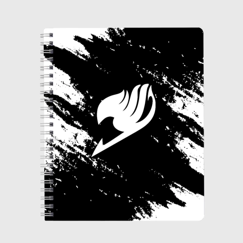 Тетрадь Helmet Fairy tail balck and white