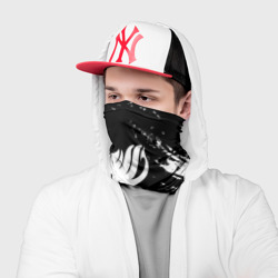 Бандана-труба 3D Helmet Fairy tail balck and white - фото 2