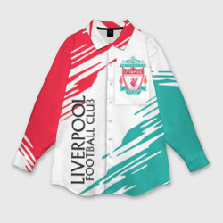 Мужская рубашка oversize 3D Liverpool