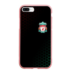 Чехол для iPhone 7Plus/8 Plus матовый Liverpool Ливерпуль