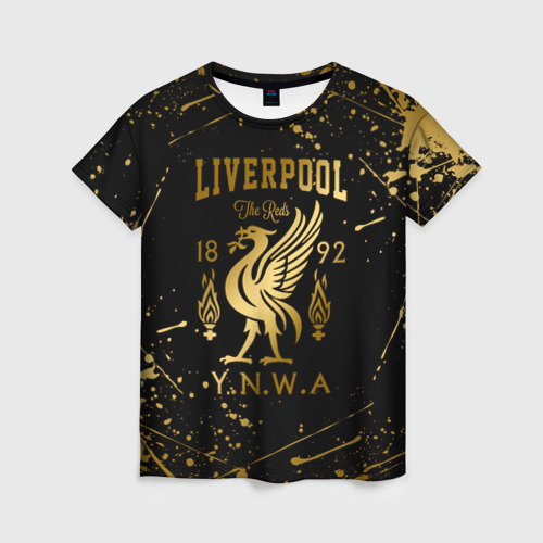 Женская футболка 3D Liverpool Ливерпуль, цвет 3D печать