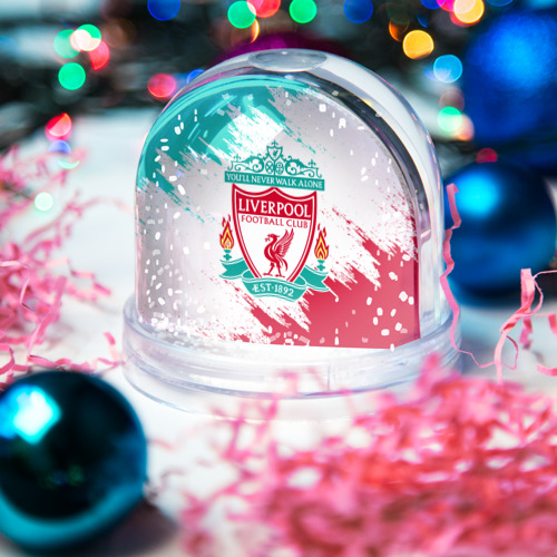 Игрушка Снежный шар Liverpool Ливерпуль - фото 3