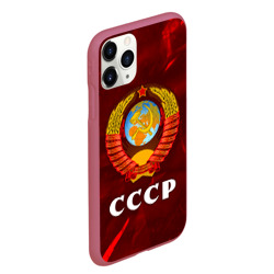 Чехол для iPhone 11 Pro Max матовый СССР USSR - фото 2