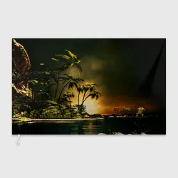 Флаг 3D Райский остров