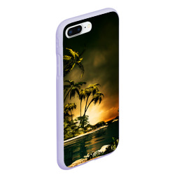 Чехол для iPhone 7Plus/8 Plus матовый Райский остров - фото 2