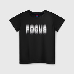 Детская футболка хлопок FOCUS