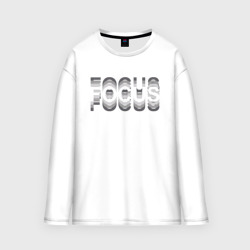 Женский лонгслив oversize хлопок FOCUS