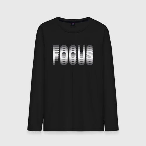 Мужской лонгслив хлопок FOCUS