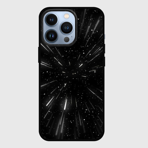 Чехол для iPhone 13 Pro 3D, Космос, цвет черный