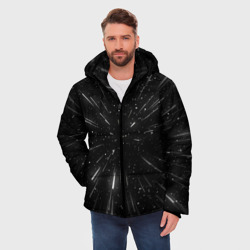 Мужская зимняя куртка 3D 3D, Космос - фото 2