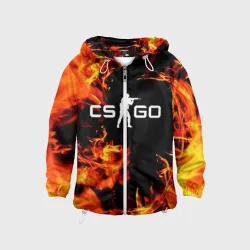 Детская ветровка 3D CS GO КС Го