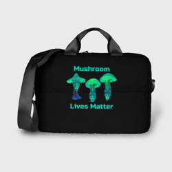 Сумка для ноутбука 3D Mushroom Lives Matter