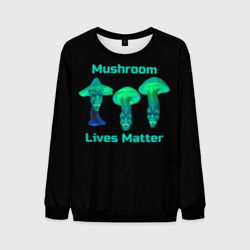 Мужской свитшот 3D Mushroom Lives Matter