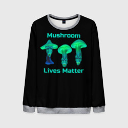 Мужской свитшот 3D Mushroom Lives Matter