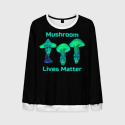 Мужской свитшот 3D Mushroom Lives Matter