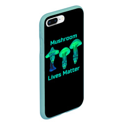 Чехол для iPhone 7Plus/8 Plus матовый Mushroom Lives Matter - фото 2