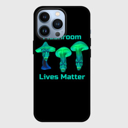 Чехол для iPhone 13 Pro Mushroom Lives Matter