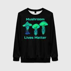 Женский свитшот 3D Mushroom Lives Matter