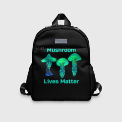 Детский рюкзак 3D Mushroom Lives Matter