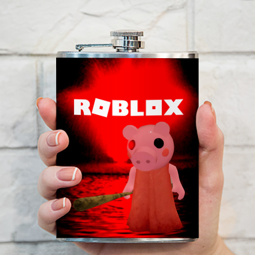 Фляга Roblox piggy/Свинка Пигги. - фото 3