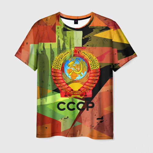 Мужская футболка 3D СССР, цвет 3D печать